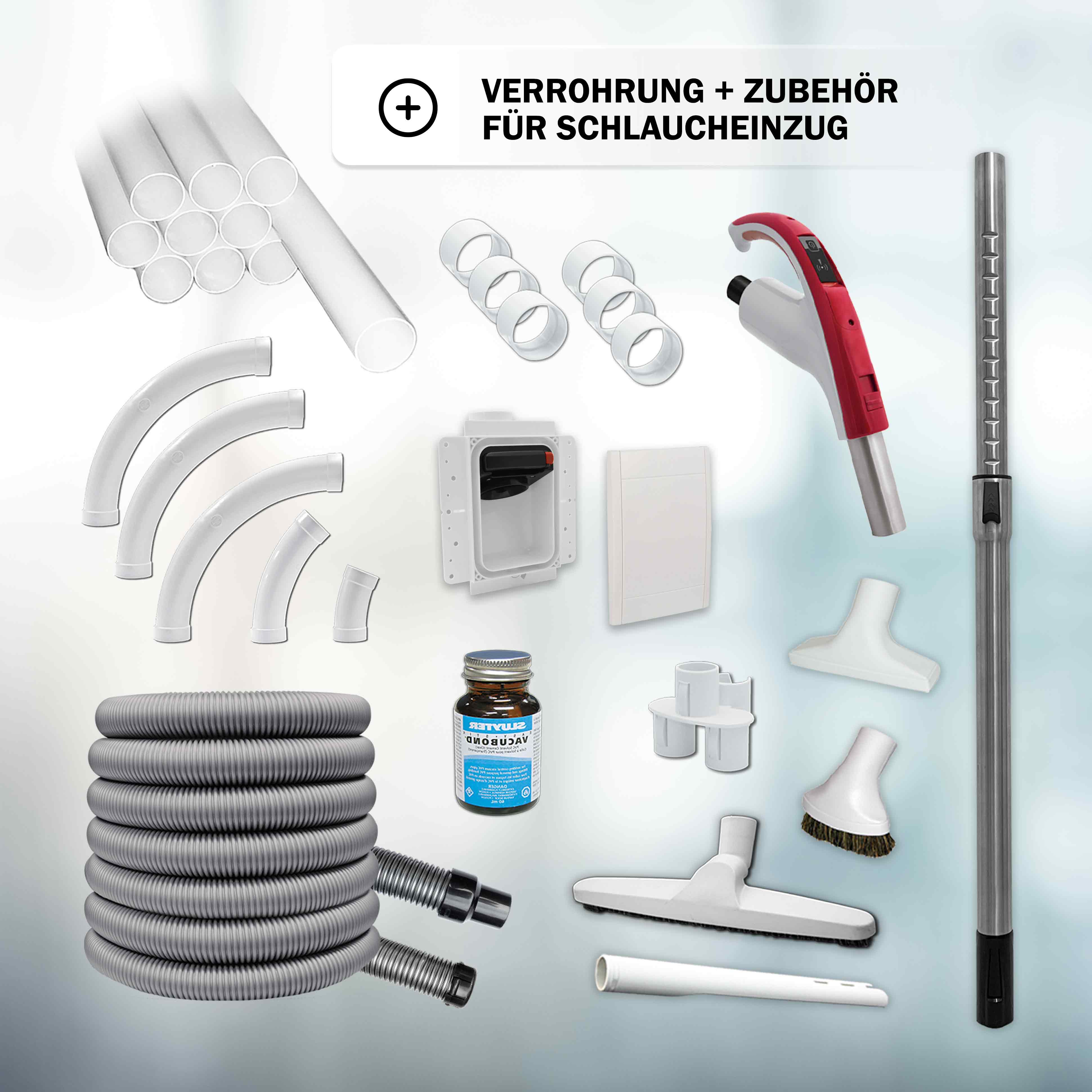 Set Nr. GV725 high-quality-line inkl. 1x Schlaucheinzug + 3 Normdosen