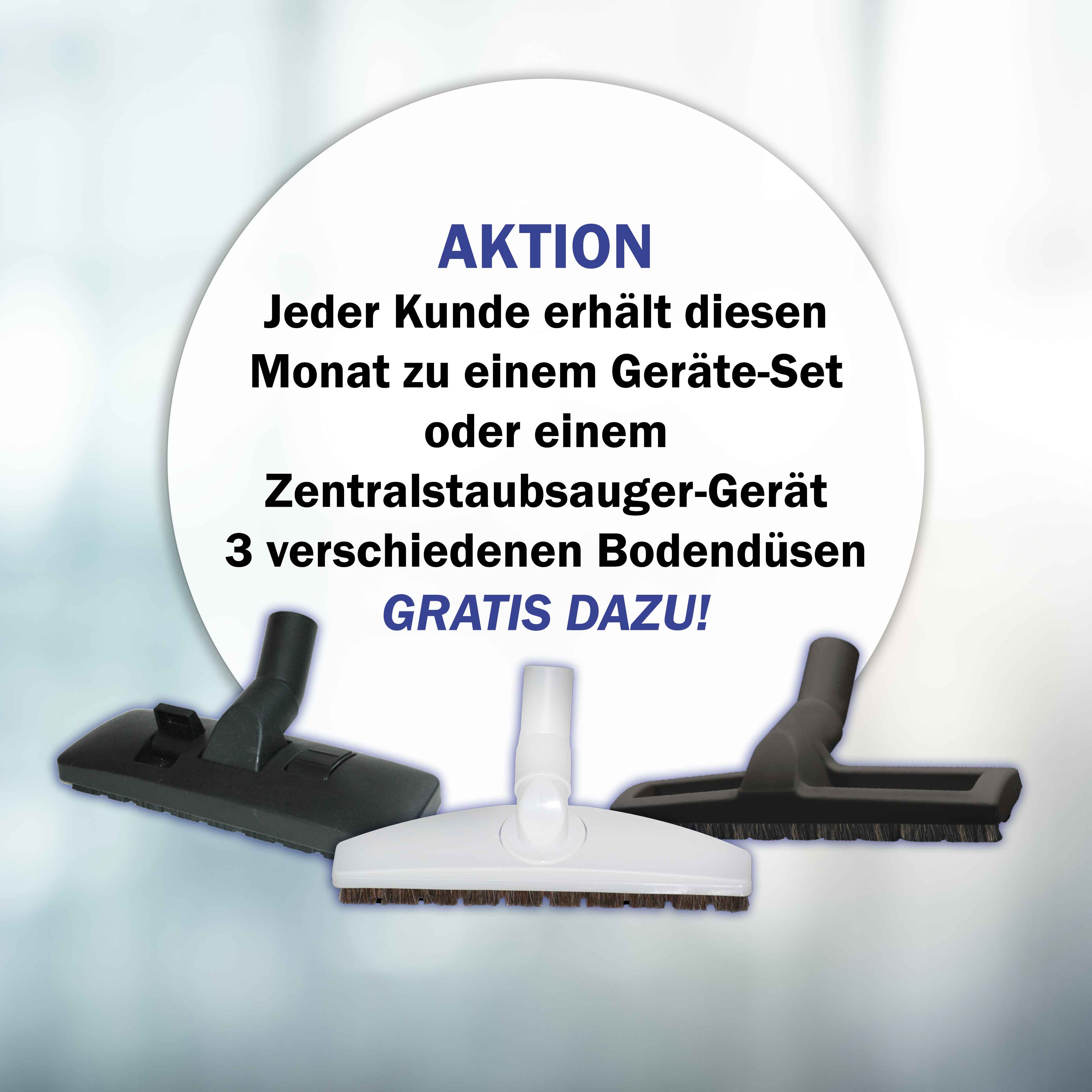 (nur wenn im Warenkorb!) MONATSAKTION 3-Teiliges Bürstenset